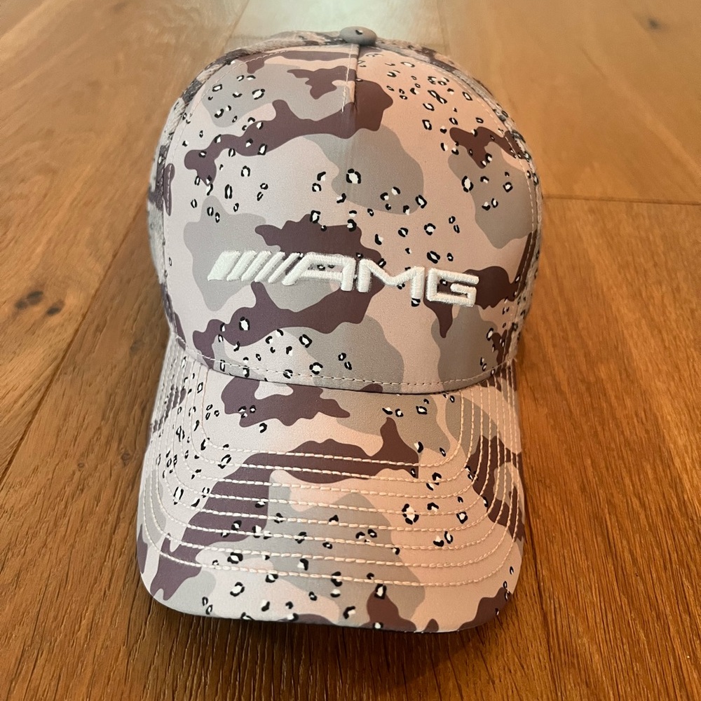 NWT Mercedes-AMG Petronas Special Edition Lewis Hamilton USA Austin F1 Camo Hat
